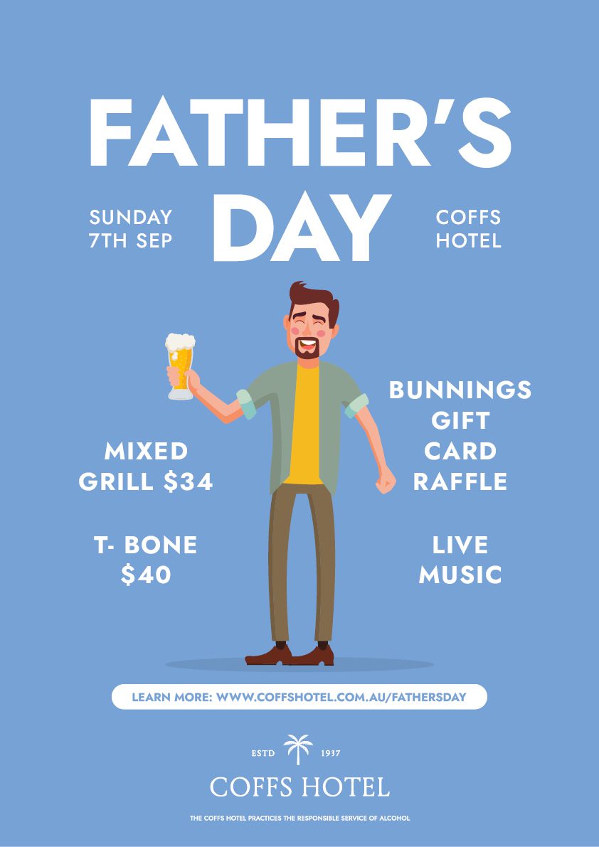 Coffs Father’s Day A3 v2