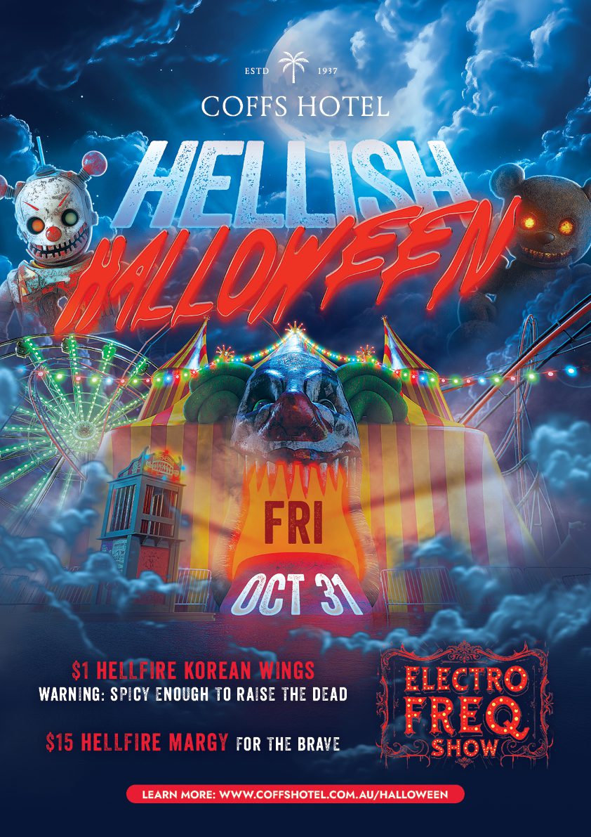 Coffs Halloween A3