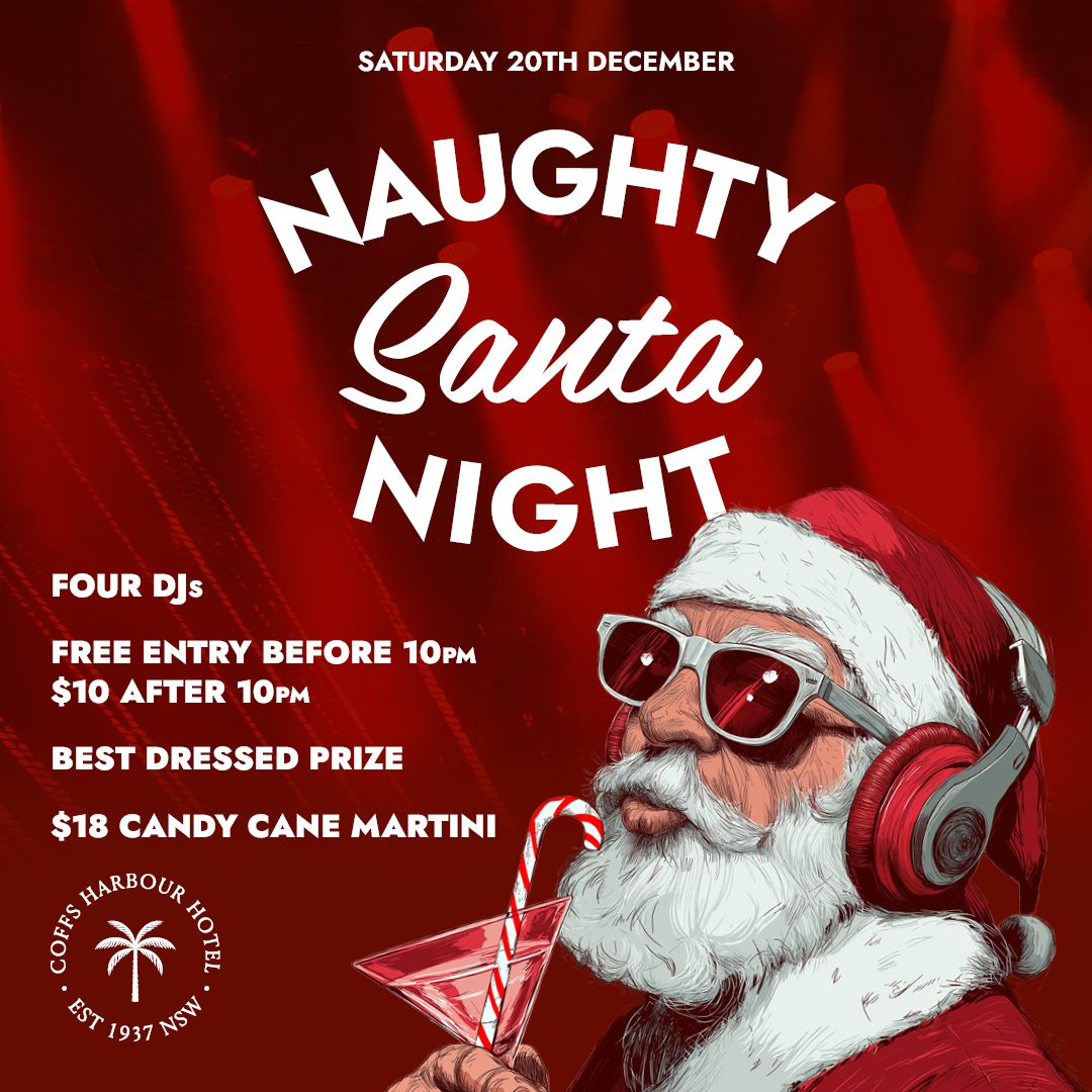Coffs Naughty Santa Night FB